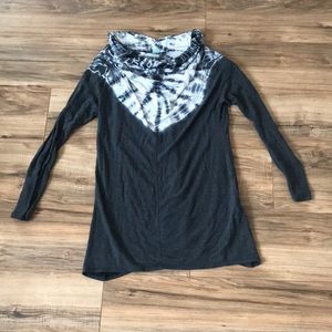 Long sleeve over sized shirt